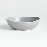 Craft 10" Charcoal Grey Low Bowls, Set of 8