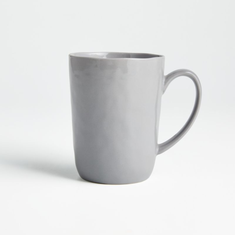 Mercer Grey Porcelain Mug