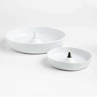 Mercer Holiday Snowman Party Bowl + Reviews