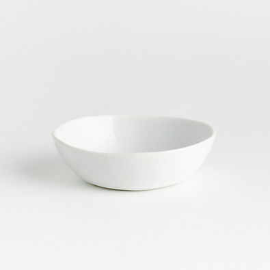 View Mercer White Porcelain 5" Mini Bowl details