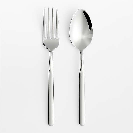 Mercer Mirror 2-Piece Serve Set