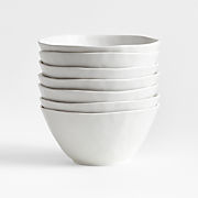 Craft Linen Stoneware Utensil Holder