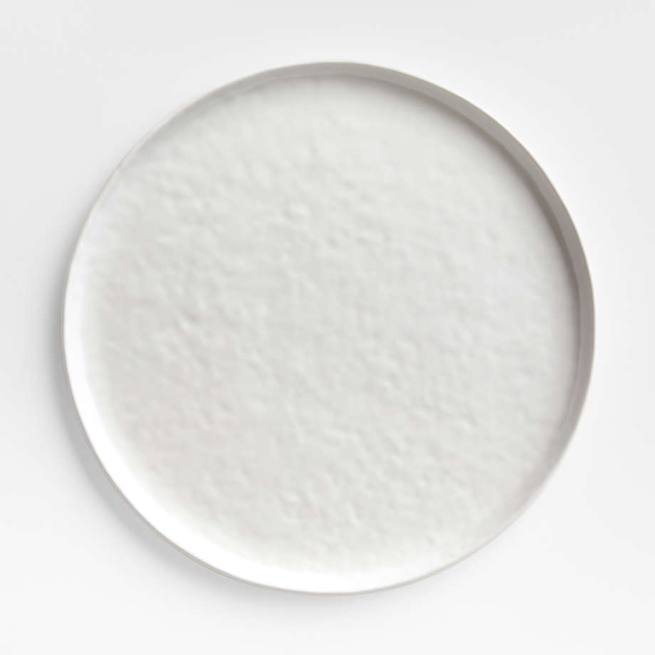 Mercer Matte White Dinner Plate + Reviews | Crate & Barrel