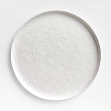 Mercer Matte White Porcelain Dinner Plate + Reviews | Crate & Barrel