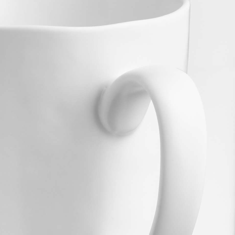 Mercer Matte White Mugs, Set of 8 + Reviews