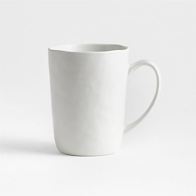 View Mercer 14-oz. Matte White Porcelain Mug details