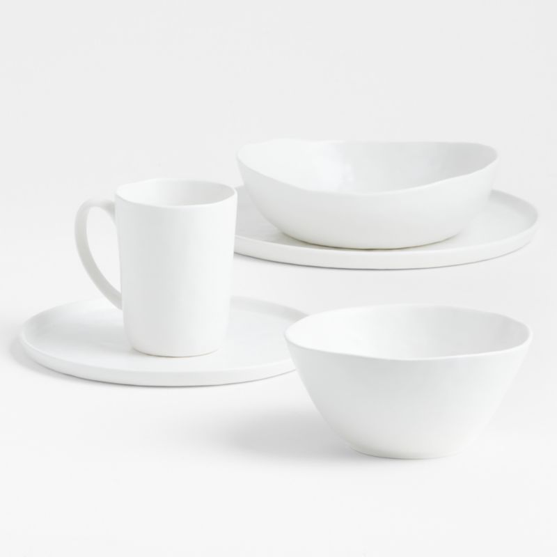 Mercer Matte White Low Bowl - image 2 of 5