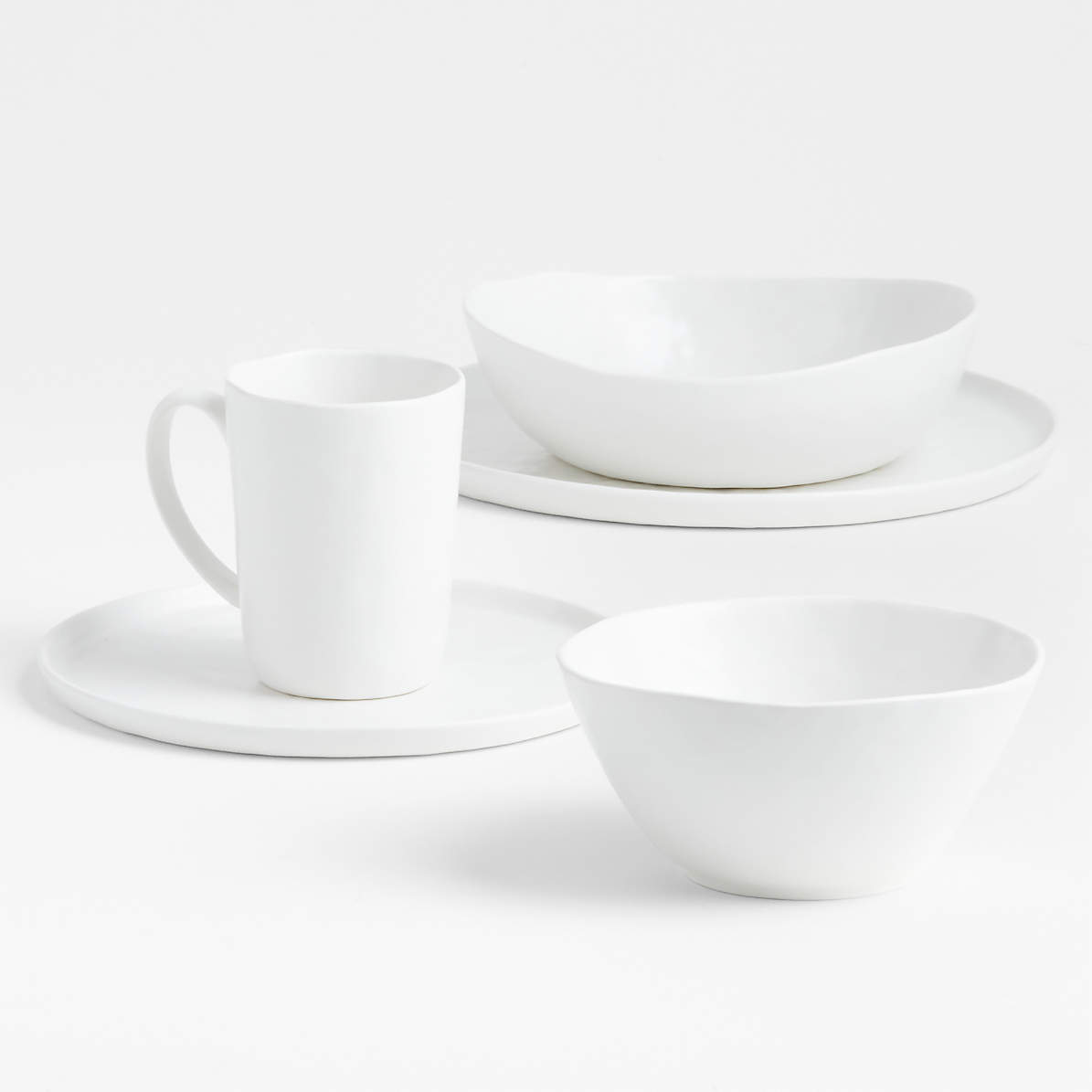 White Essential Cereal Bowls Set