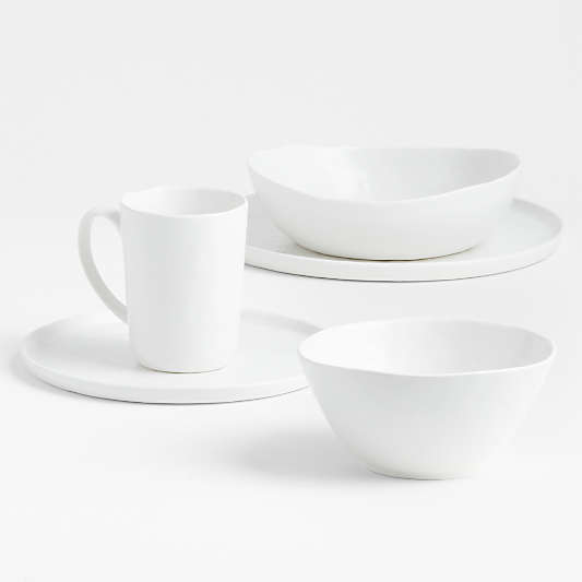 Mercer 14-oz. Matte White Porcelain Mug