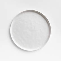 Mercer Matte White Porcelain Salad Plate + Reviews | Crate & Barrel
