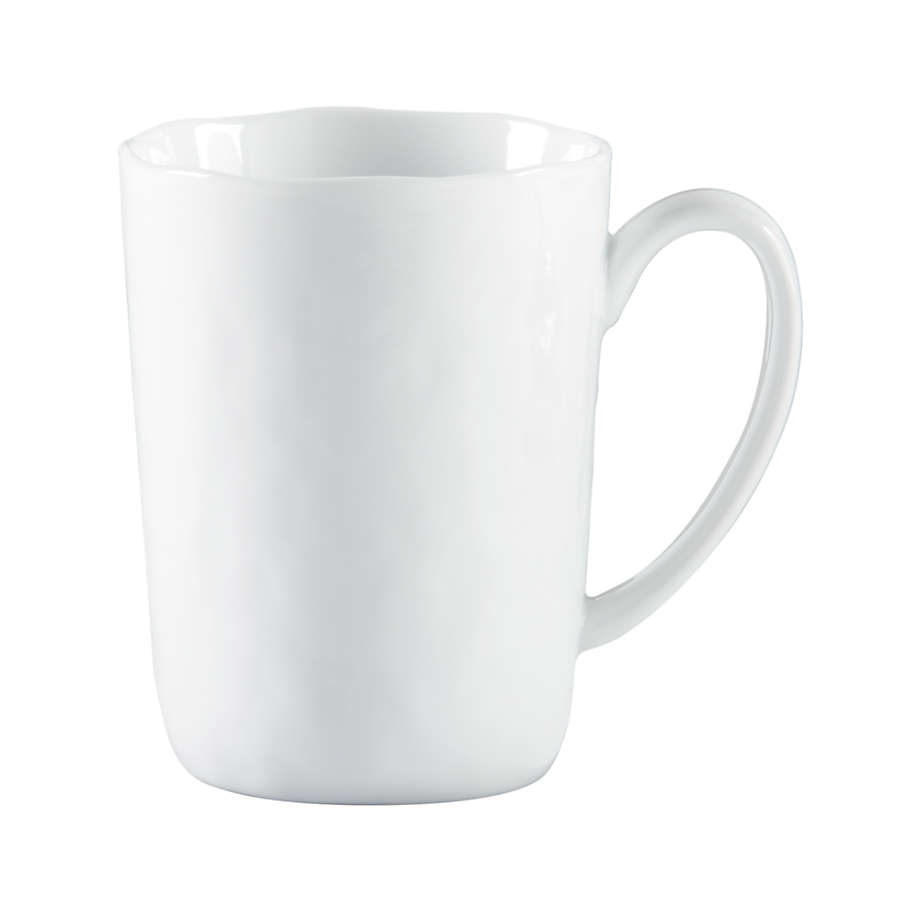 Mercer White Ceramic Mug + Reviews