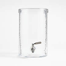 Glass Drink Dispenser + Reviews | Crate & Barrel