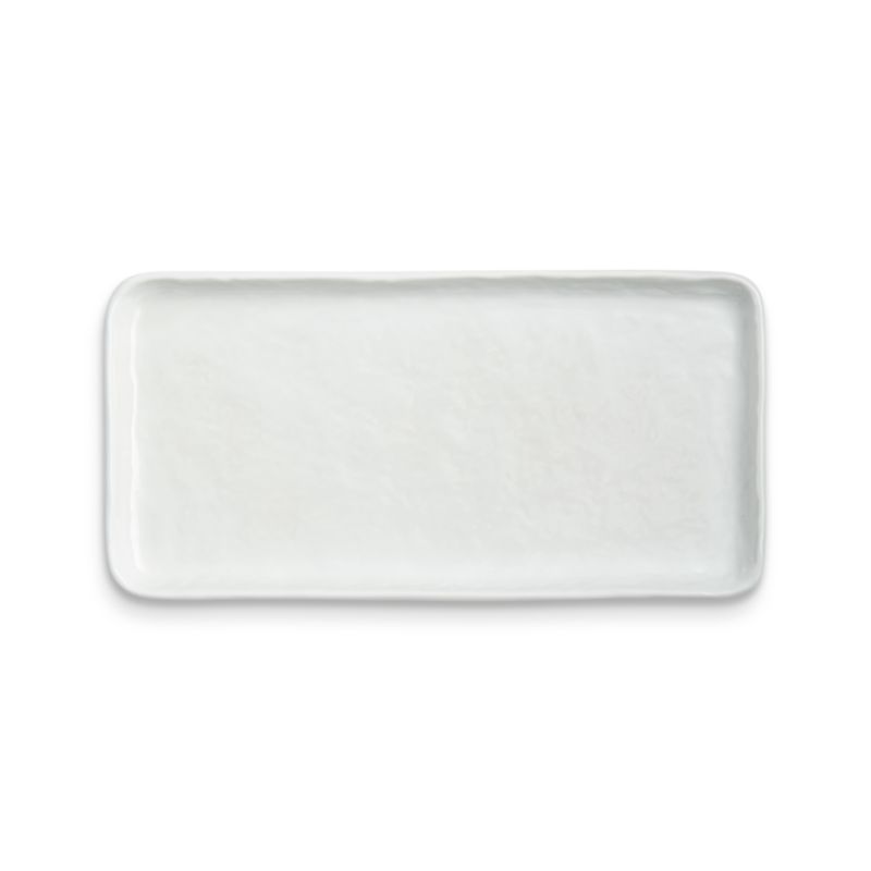 Mercer White Rectangular Porcelain Plate - image 4 of 9