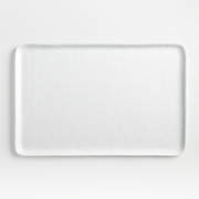 Mercer White Rectangle Porcelain Platter