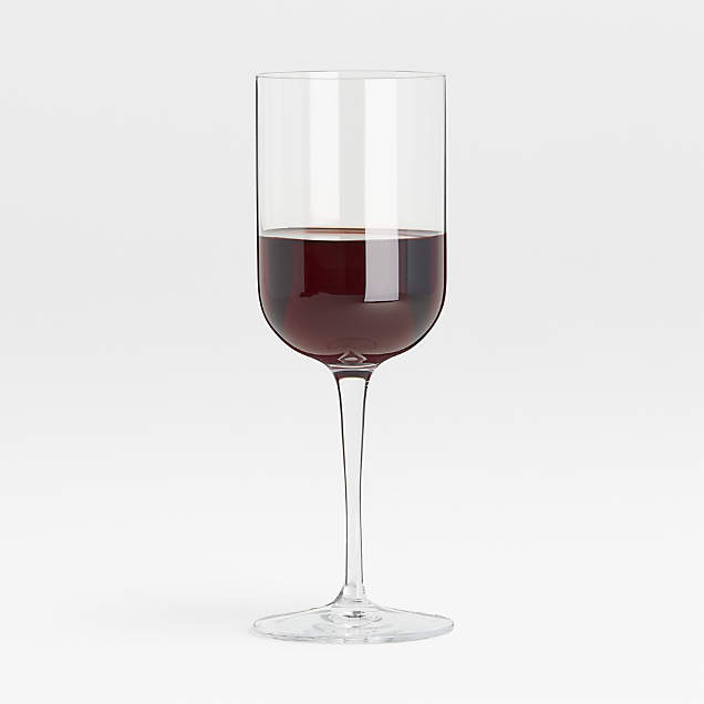 Amber French Red Wine Glass + Reviews Crate & Barrel
