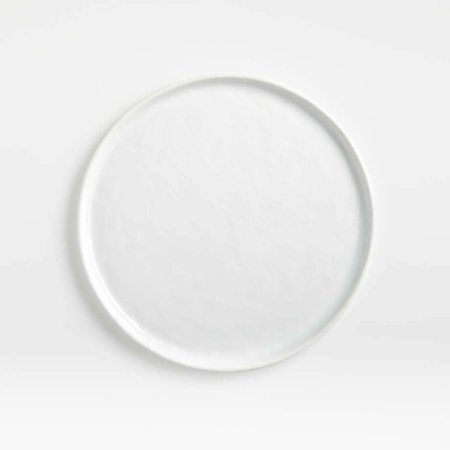 Mercer White Round Ceramic Salad Plates, Set of 8 + Reviews | Crate & Barrel