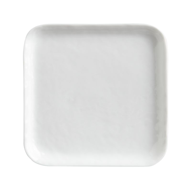 Mercer White Square Porcelain Appetizer Plate - image 10 of 15