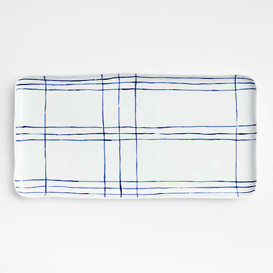 Mercer Stripe XL Rectangle Platter