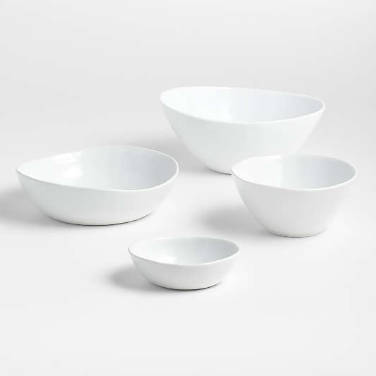 Mercer White Porcelain Meal Bowl