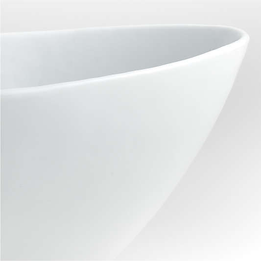 Mercer White Porcelain Meal Bowl