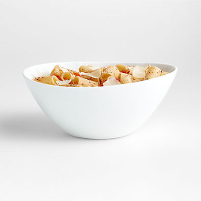 View Mercer White Porcelain Meal Bowl details