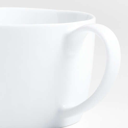 Mercer 24-oz. White Porcelain Jumbo Mug