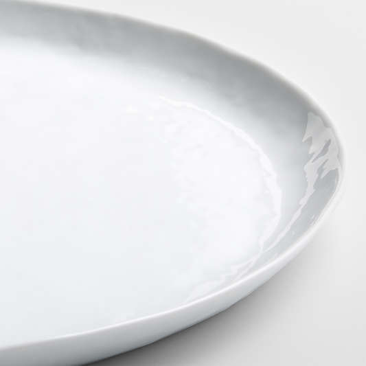 Mercer White Round Porcelain Platter