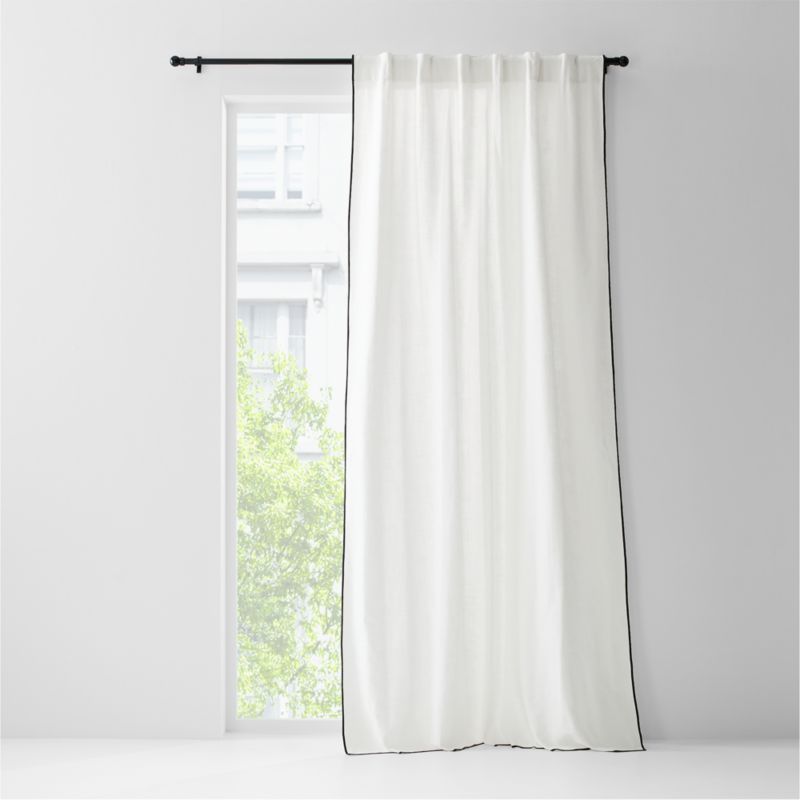 White Window Curtains