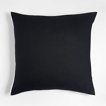 Black pillow covers discount 20x20