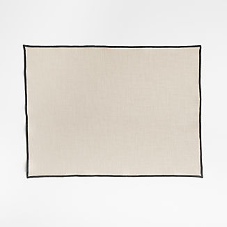 Aspen 60"x120" Warm Natural Organic Cotton Tablecloth