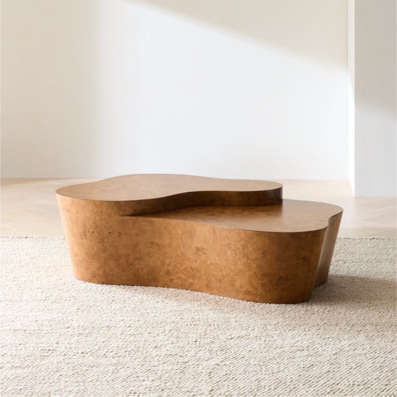Mesa Oak Burl 55" Coffee Table - image 5 of 9