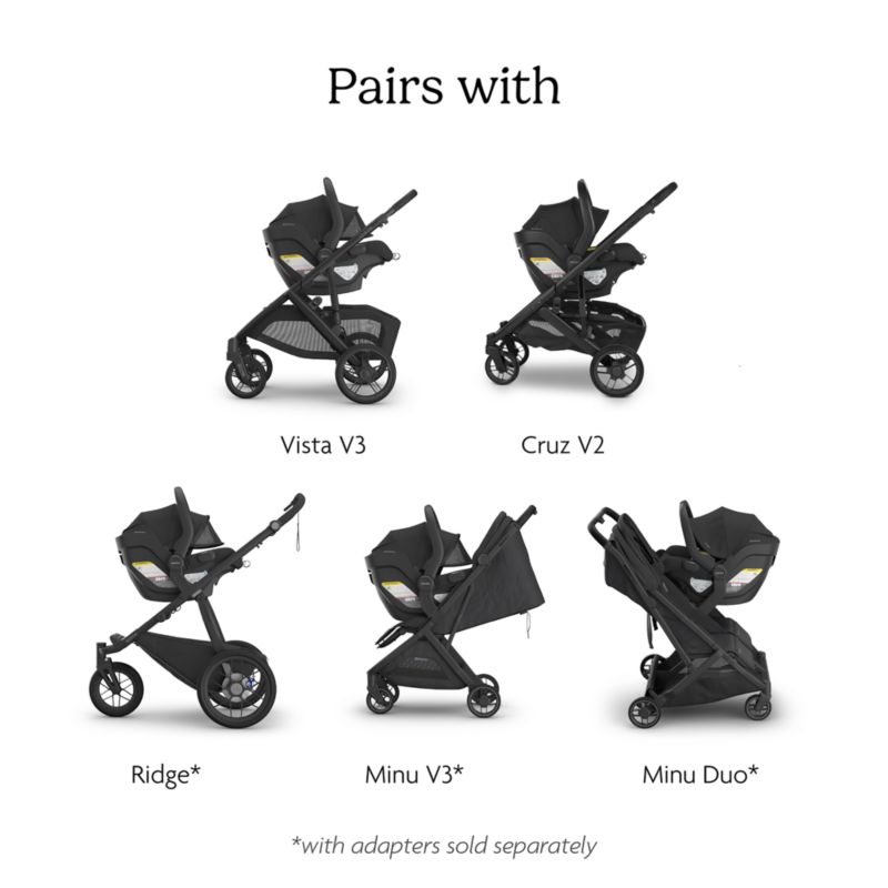 UPPAbaby ® Mesa V3 Ada Sandstone Melange Infant Car Seat - image 6 of 7