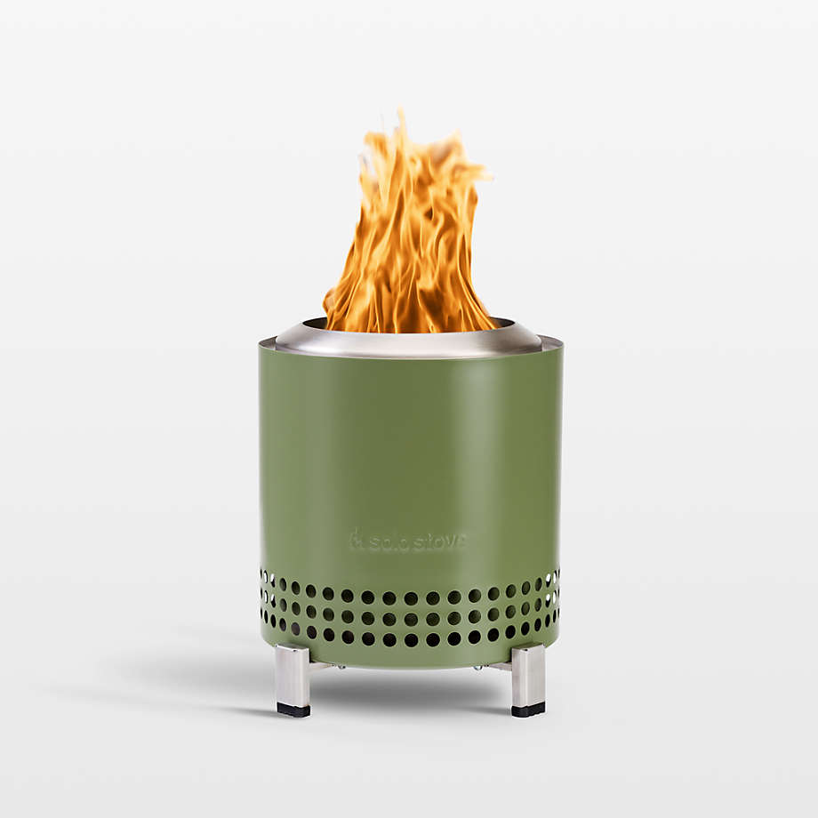 Solo Stove Olive Mesa XL Wood Burning Fire Pit | Crate & Barrel