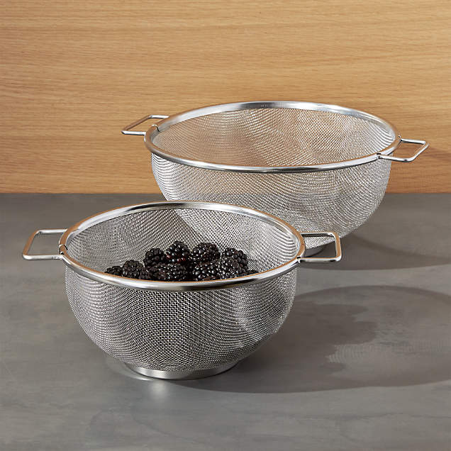 Masterclass 24cm Stainless Steel Matt Black And Brass Colander For Sale Online | UK