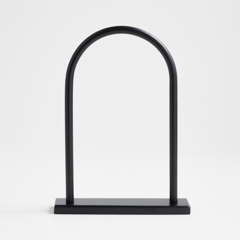 Medium Metal Arch Tabletop Sculpture + Reviews Crate & Barrel