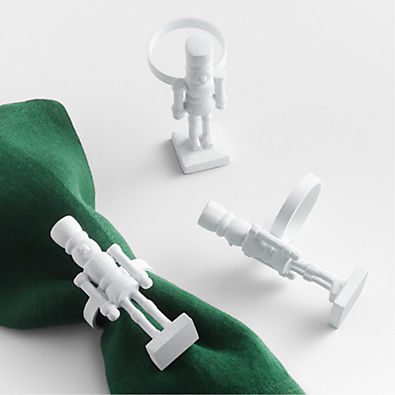 View Metal Christmas Nutcracker Napkin Ring details