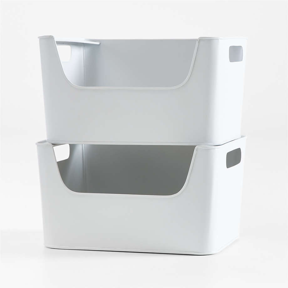Small Stackable Storage Bins