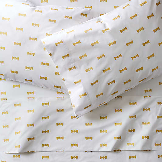 Organic Metallic Bow Full Sheet Set