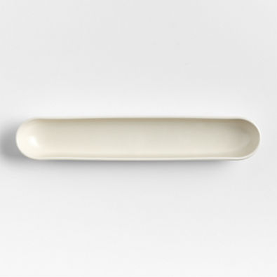 View Mezze Ceramic Tapas Long Olive Dish details