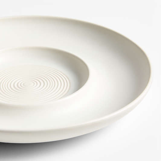 Mezze Ceramic Tapas Oil and Garlic Dipping Platter