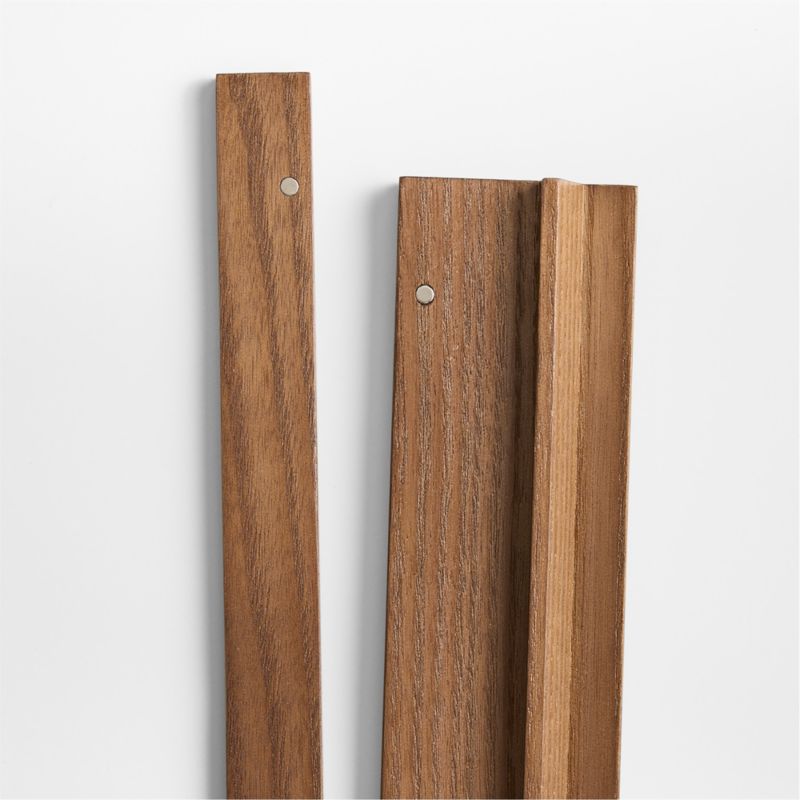 Bam Bird Boutique Walnut Wood Mahjong Racks - image 1 of 5