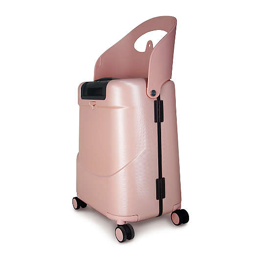 MiaMily 18" Dusty Pink Carry-On/Ride-On Suitcase