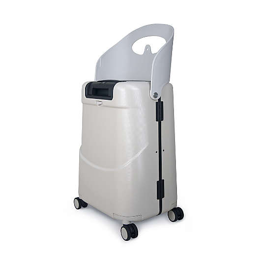 MiaMily 18" Mist Grey Carry-On/Ride-On Suitcase