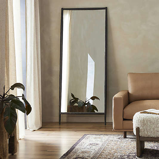 Michel Bronze Floor Mirror 33" x 79.75"