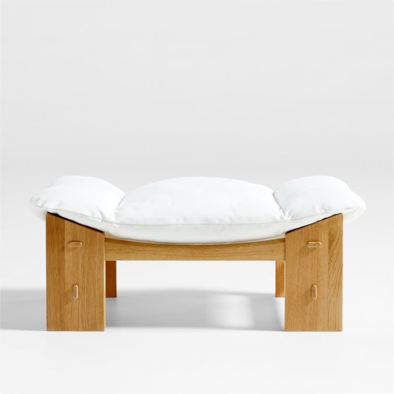 Shinola Michigan Ottoman - image 0 of 7