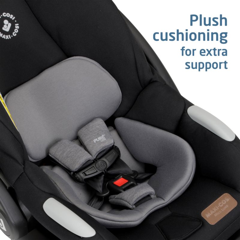 Maxi-Cosi Mico Luxe Midnight Glow Infant Car Seat - image 7 of 11