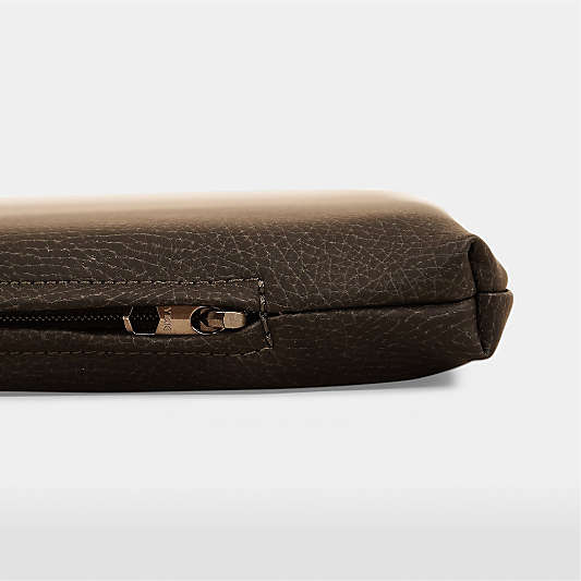 Gathre Padded Micro+ Raven Black Vegan Leather Baby Changing Pad
