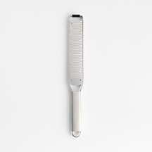 Microplane Professional Best Series Stainless Steel Fine Grater + Reviews | Crate & Barrel