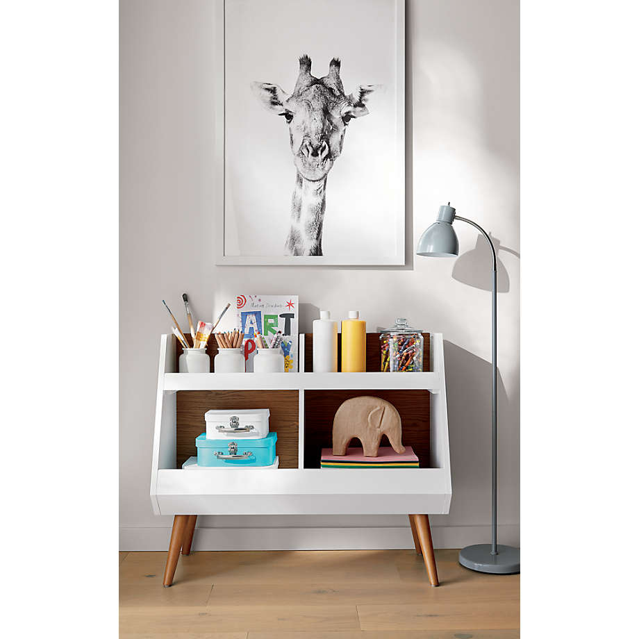 Crate and barrel giraffe shop bookcase