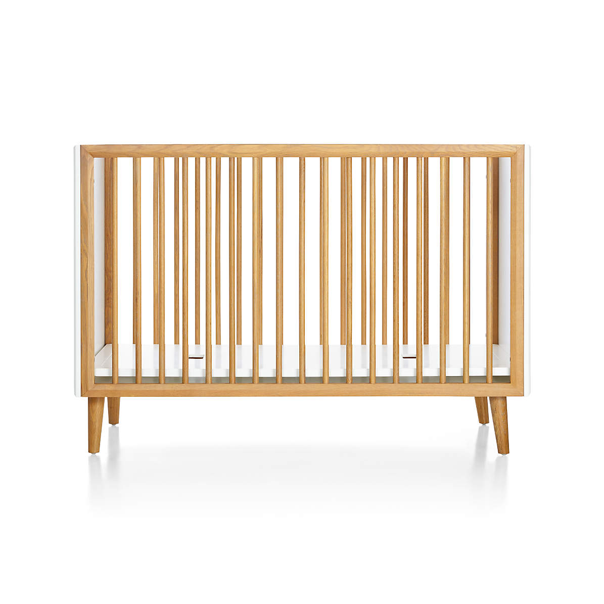 mid century crib